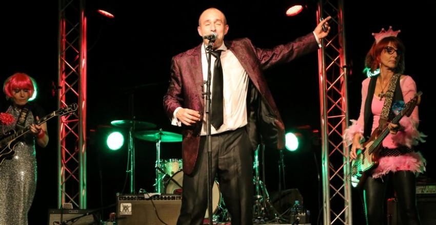 Nico Wayne Toussaint et les Sex Pistils./photo DDM