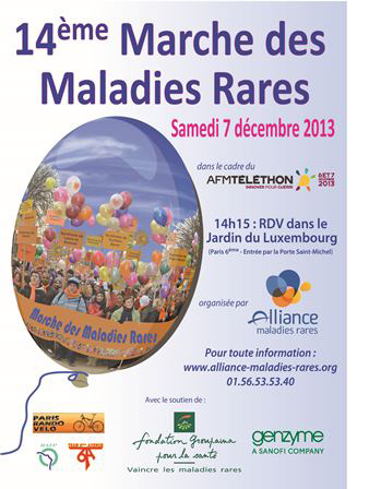14ème marche des maladies rares -ARSLA
